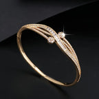 Stylish and Hot-Selling Women's Versatile Zirconia Bracelet.