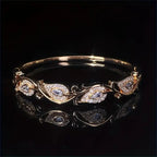 1pc Elegant Women'S Bracelet with Sparkling Synthetic Zirconia Accents.