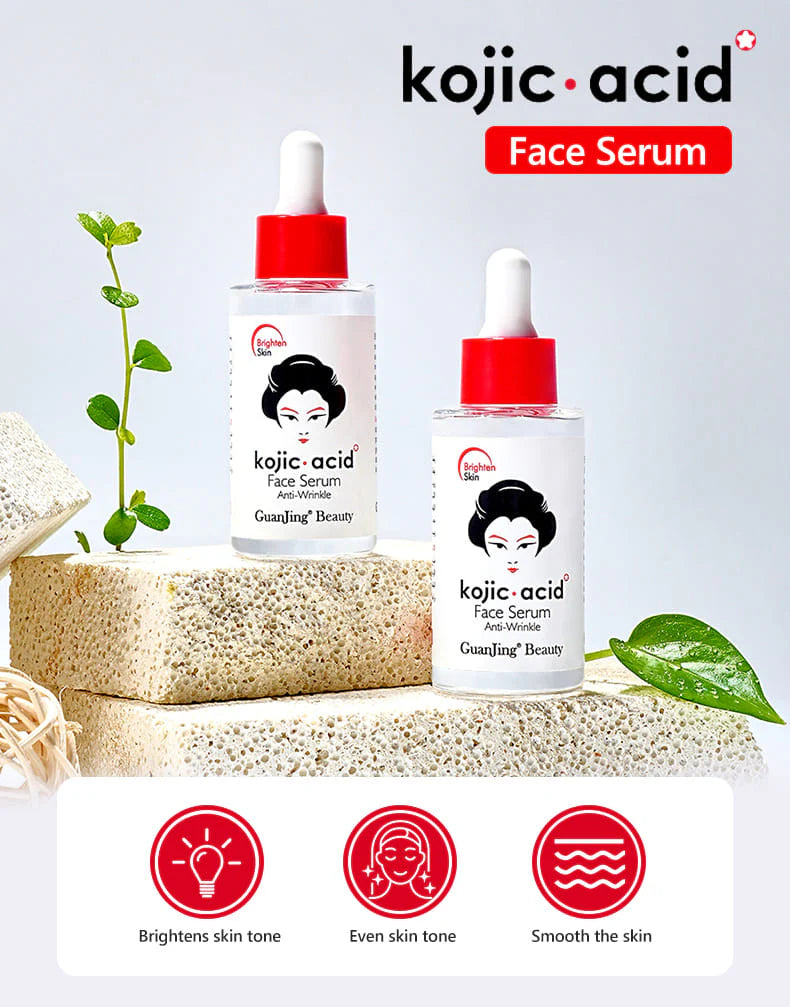 GUANJING Kojic Acid Anti Wrinkle Facial Serum 40ml