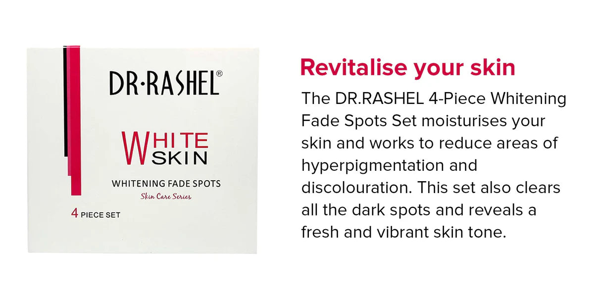 DR.RASHEL White Skin Whitening Fade Spot Skin Care Set Gift Box
