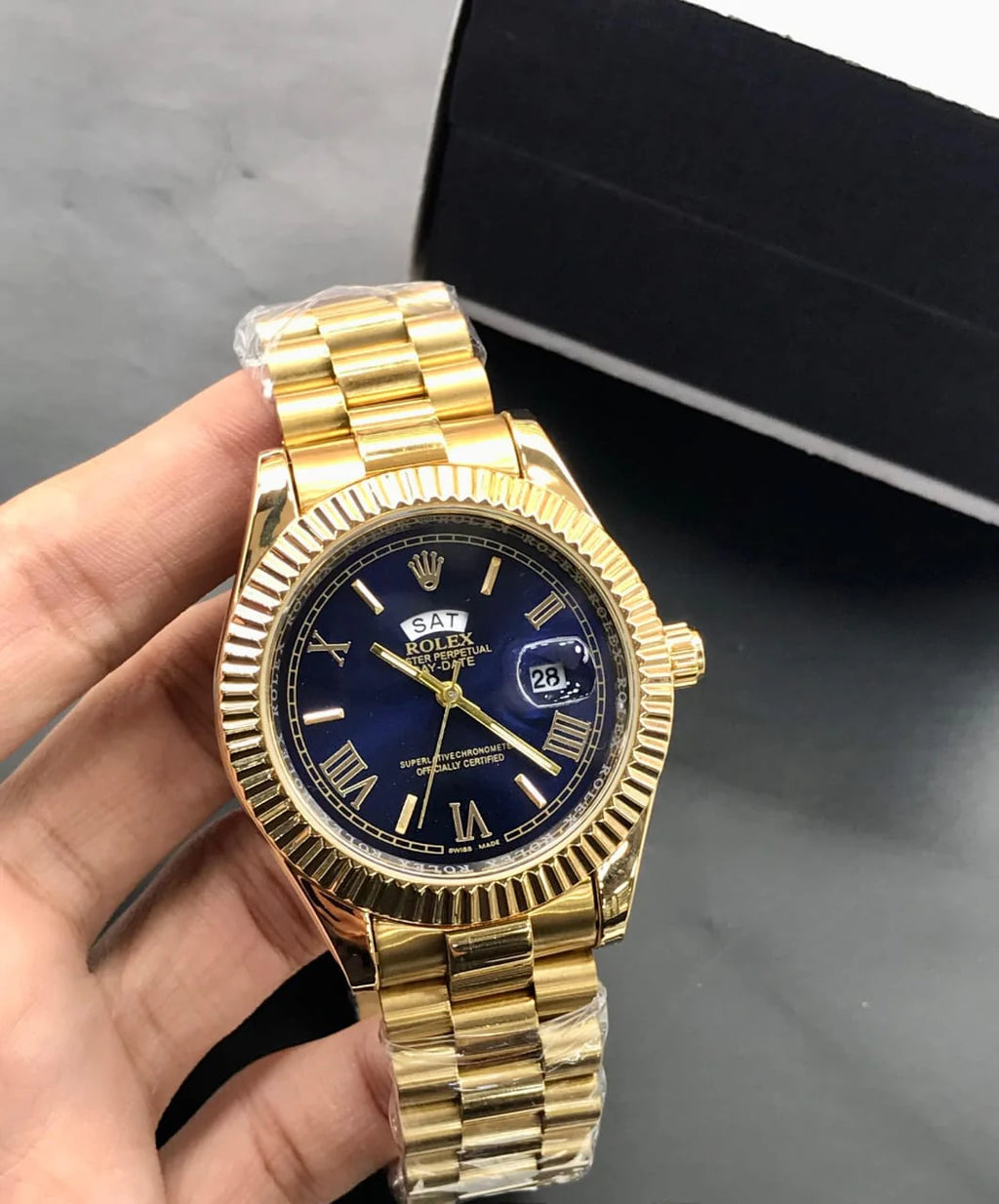 ROLEX Mens Watch Roman Model Original Fitting