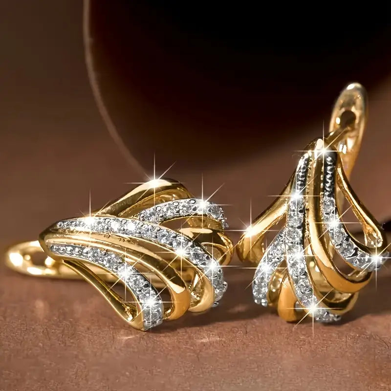 's Elegant Hoop Earrings.