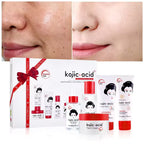 Guanjing Kojic Acid Whitening Anti Aging Skin Care Set 5Pcs