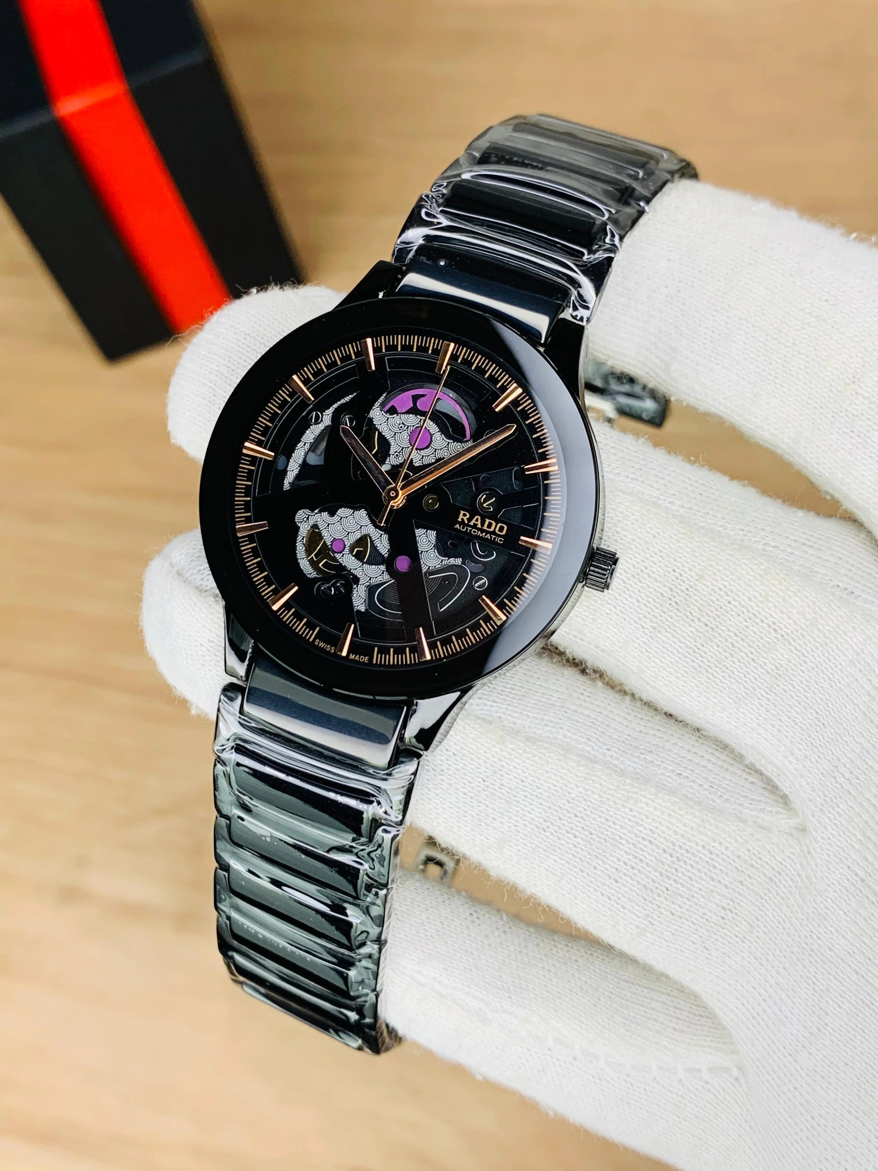 RADO AAA STAINLESS STEEL CHAIN+ CERAMIC BEATS CHAIN