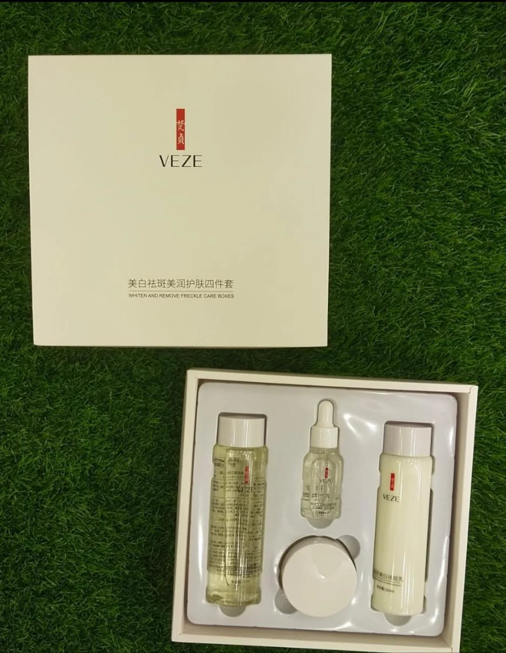 VEZE WHITENS AND REMOVE FRECKLES CARE SKINCARE KIT