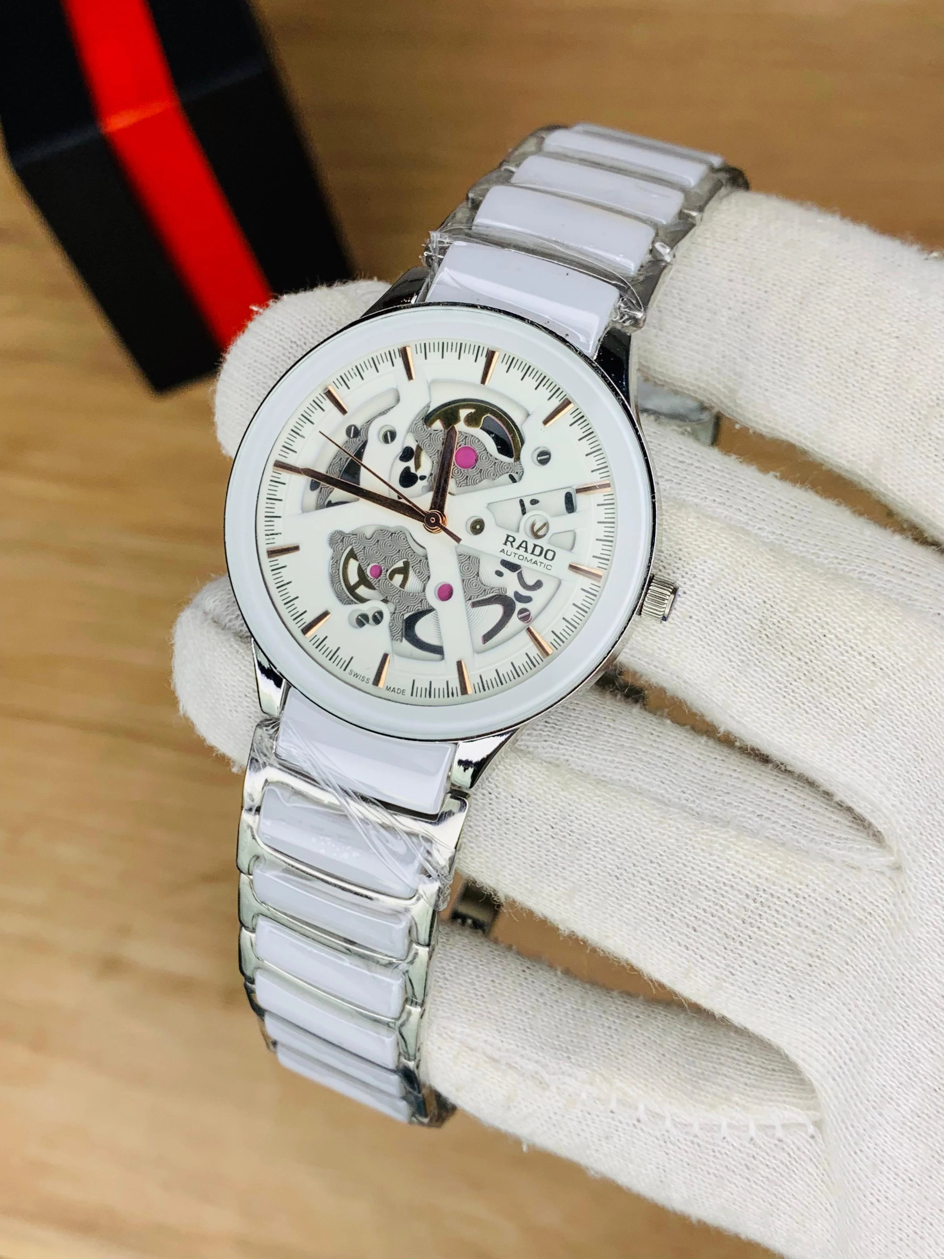 RADO AAA STAINLESS STEEL CHAIN+ CERAMIC BEATS CHAIN