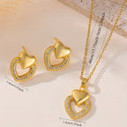 [3pcs Simple & Elegant Jewelry Set].