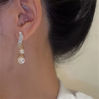 Women's Elegant Drop Earrings.