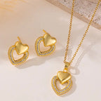 [3pcs Simple & Elegant Jewelry Set].