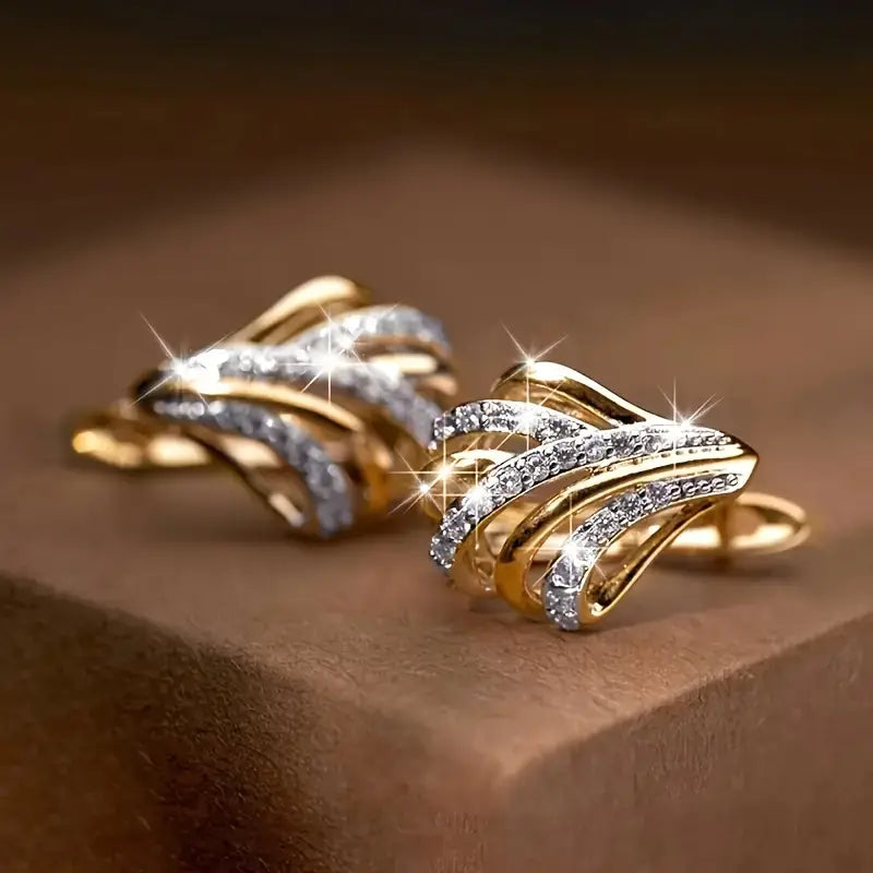 's Elegant Hoop Earrings.