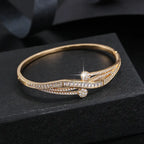 Stylish and Hot-Selling Women's Versatile Zirconia Bracelet.